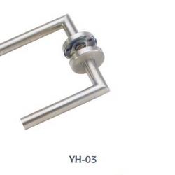Stainless steel door handle - P532608