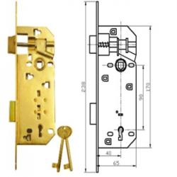 Regular key lock